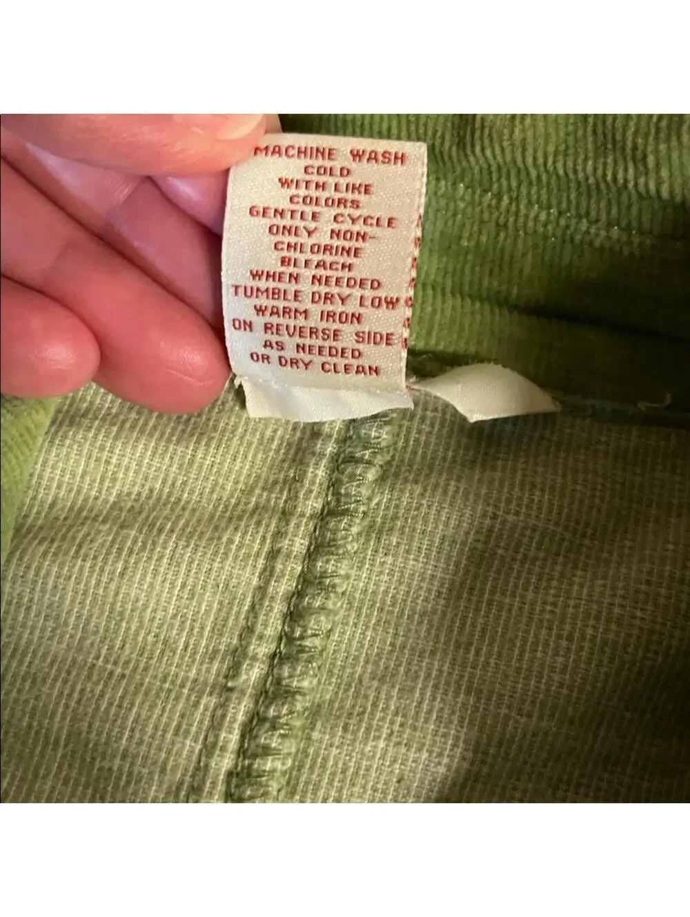 Sundance Women’s Size 4 Green Corduroy Blazer Jacket Stretch Cotton Pockets